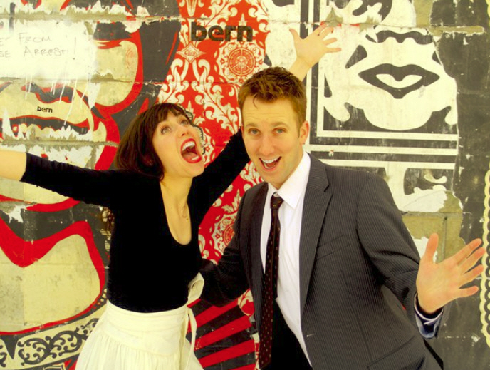 Laura Grey and Jordan Klepper